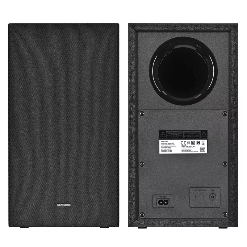 Samsung HW-B650F 3.1ch, 370W, Q-Symphony, soundbar langattomalla subwooferilla, DTS Virtual:X