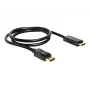 Displayport/HDMI-kaapeli DeLOCK 82586 1 m musta