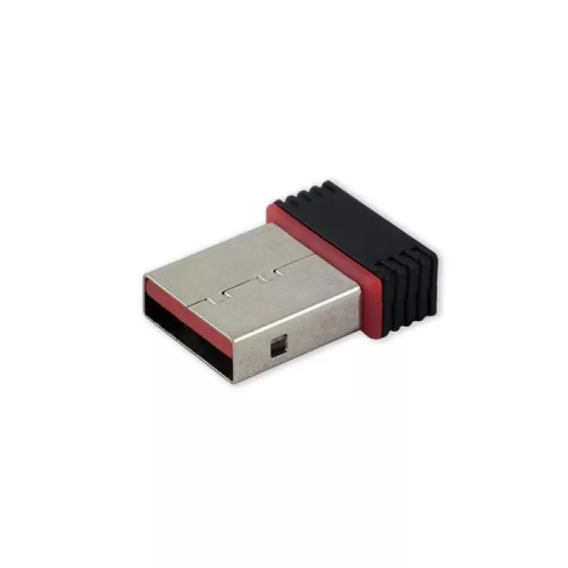 Langaton USB-verkkosovitin SAVIO CL-43 Wi‑Fi 4 (802.11n) 150 Mbit/s, Realtek RTL8188CU, musta