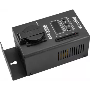 Himmenninpaketti EUROLITE EDX-1 DMX USB 4 kanavaa 10A