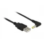 Virtakaapeli DeLOCK 85544 USB A 1,5 m musta