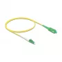 DeLOCK 83235 InfiniBand-kuitu-kaapeli 1m LC SC OS2 keltainen
