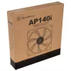 SilverStone SST-AP140I tuuletin, 140 mm, musta