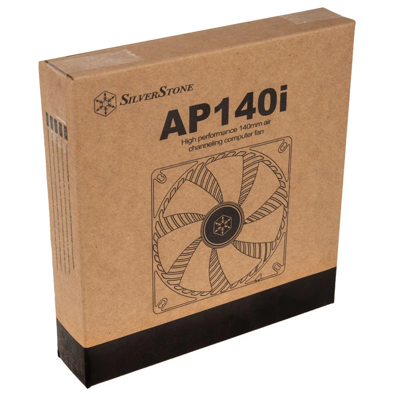 SilverStone SST-AP140I tuuletin, 140 mm, musta
