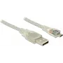 USB-kaapeli DeLOCK 3 m USB2.0-A/USB2.0 Micro-B