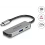 DeLOCK 61063 USB-keskitin Type-C 10000 Mbit/s HDMI USB 3.2 Gen 1