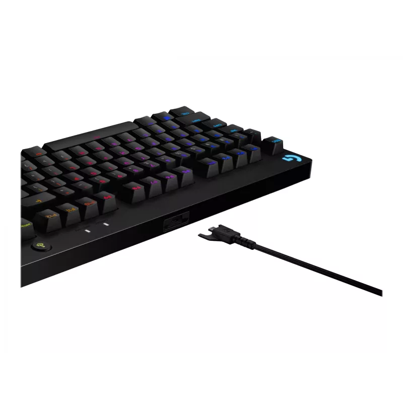Logitech G PRO pelinäppäimistö - näppäimistö - QWERTY - espanja - musta (920-010593)