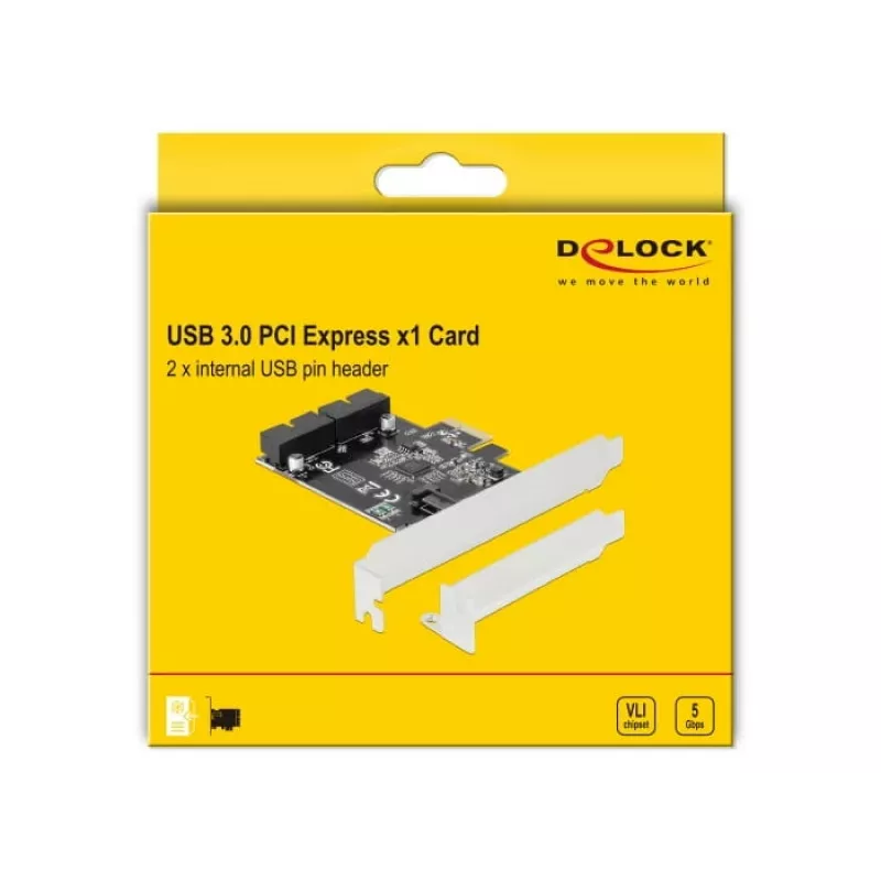 Sisäinen USB 3.2 Gen 1 -sovitin DeLOCK 90387