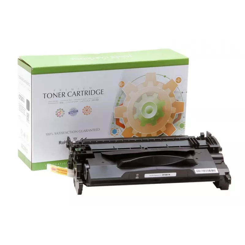 Yhteensopiva Static-Control Hewlett-Packard CF287A/ Canon CRG041 GEN2 musta, 9000 sivua