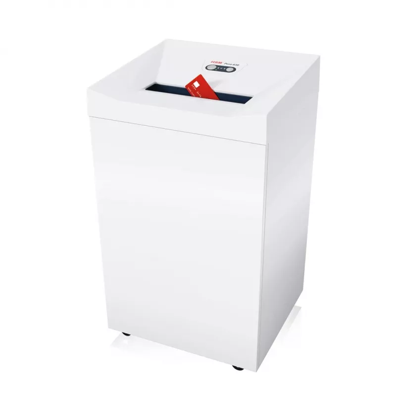 Asiakirjasilppuri HSM Pure 630 partikkelileikkaus 31 cm 700 W valkoinen