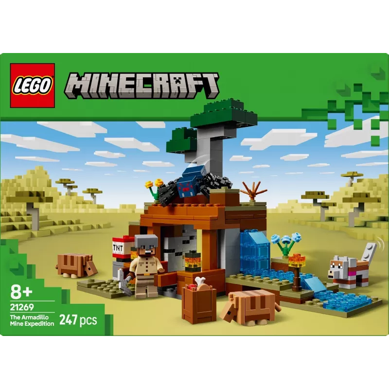LEGO MINECRAFT 21269 vyötiäisen kaivosretki