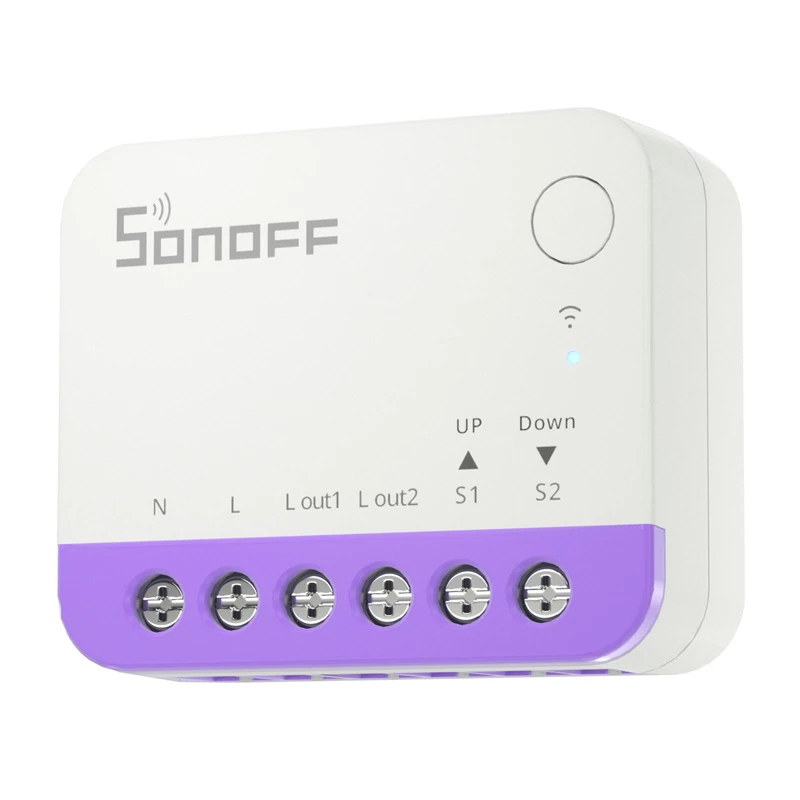 Sonoff MINI-RBS WiFi älykäs mini-rullaverhokytkin (4 kpl)
