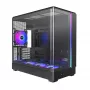 PC-kotelo Montech KING 15 PRO musta — Midi-Tower micro ATX / Mini-ITX