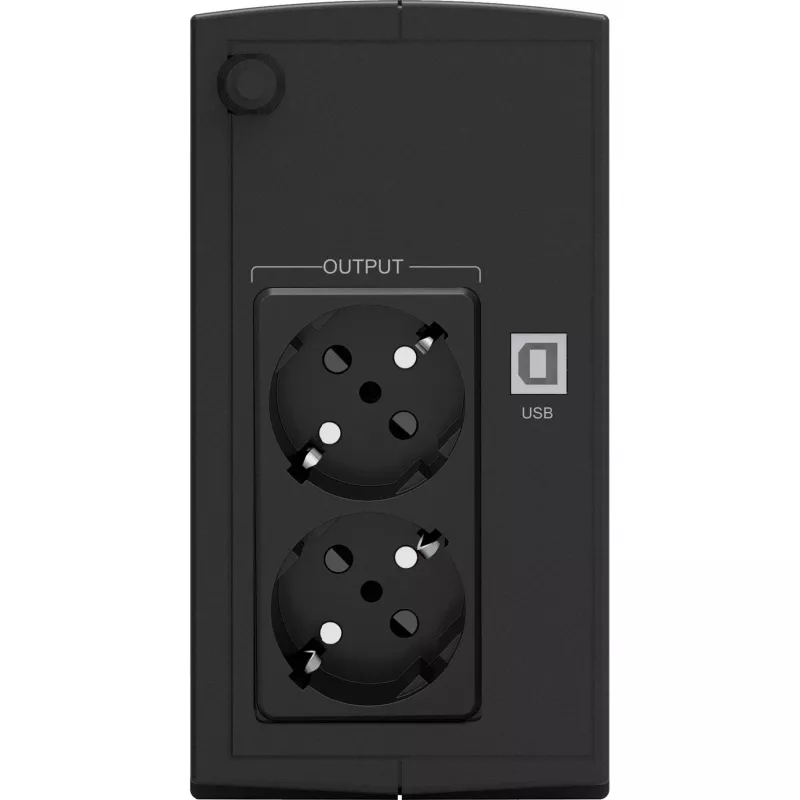 PowerWalker Basic VI 850 SB Line-Interactive 850VA 2AC-Outputs Tower musta UPS (keskeytymätön virransyöttö) (10121067)