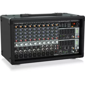 Behringer PMP2000D audiomikseri 14 kanavaa 2000W musta