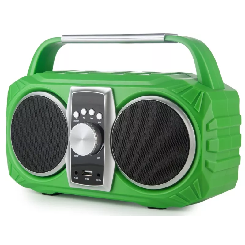 Kelloradio PRIME3 Prime3 APR71GR Neon — herätyskello FM-radiolla ja LED-näytöllä
