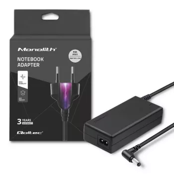 Qoltec 50071 90W virtalähde/adapteri sisäkäyttöön musta