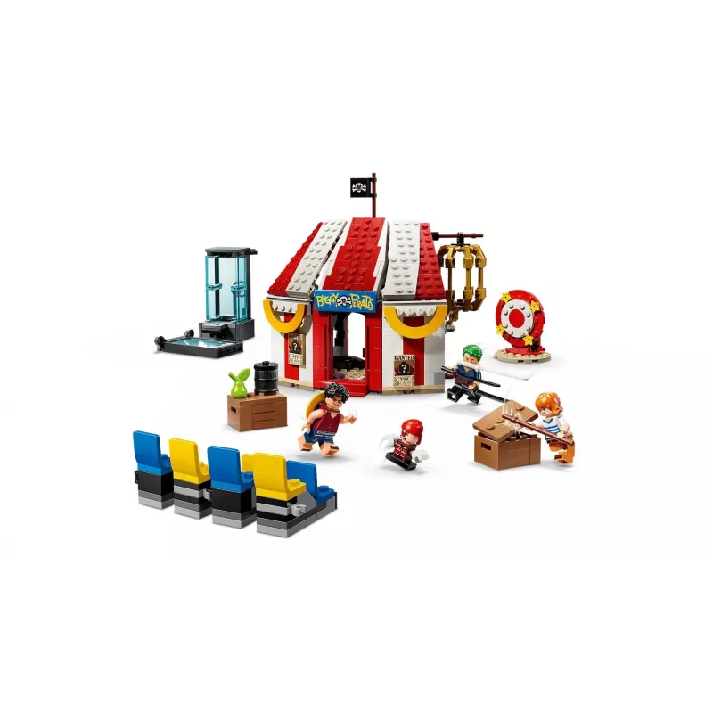 LEGO Bricks lelusarja Buggy der Clown sirkusteltta 75637 — 573 osaa, 4 minifiguuria, ikä 8+