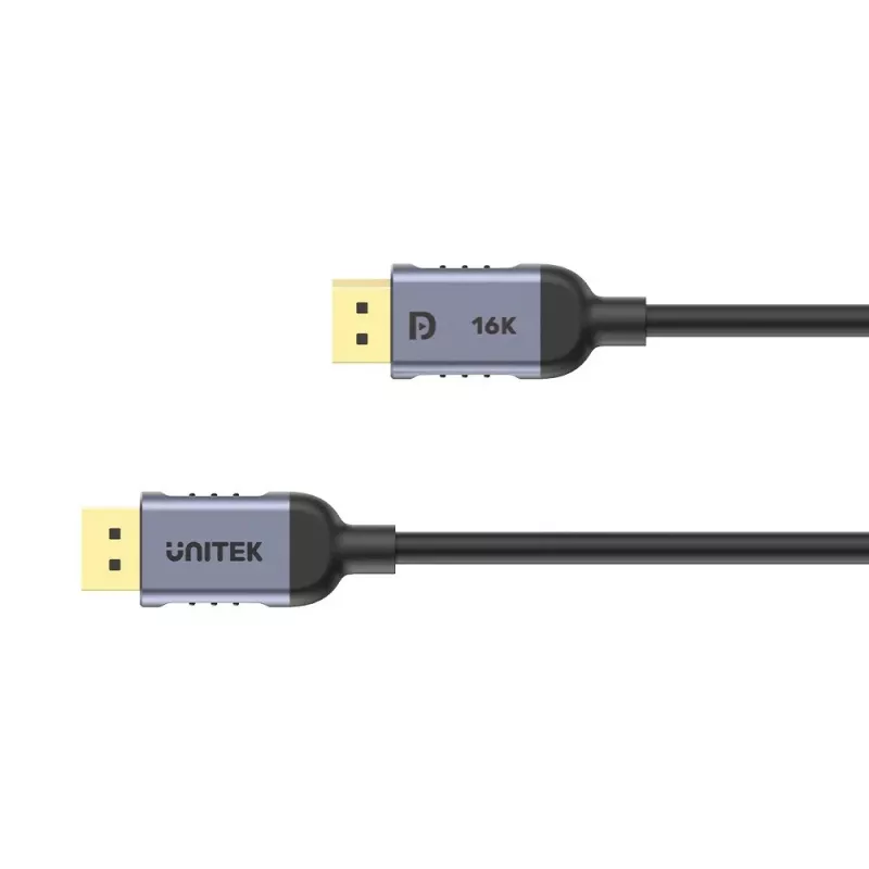 UNITEK C1626GY01-1M DisplayPort 2.1 musta