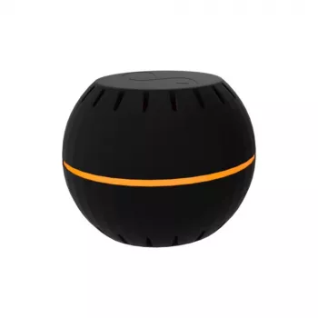 Shelly H&T, kosteus- ja lämpötila-anturi langaton, kompakti, WiFi, hygrometri, kodin automaatio, iOS Android -sovellus – musta