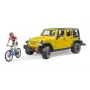Jeep-lelu BRUDER 02543 maastopyöräily- ja pyöräilyaiheeseen, ABS, monivärinen, 4 vuodesta alkaen