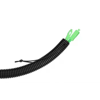 Extralink patchkaapeli 2J SC/APC-SC/APC yksimuotokaapeli ulkokäyttöön duplex G657A2 25 m