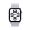 Watch SE GPS + Cellular 44 mm hopea alumiinikotelo Blue Cloud Sport Loop -rannekkeella