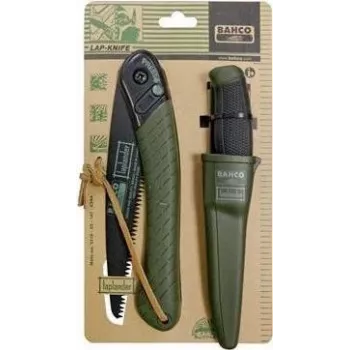 Käsiveitsi BAHCO LAP-KNIFE, kompakti taittuva yleisveitsi, malli LAP-KNIFE