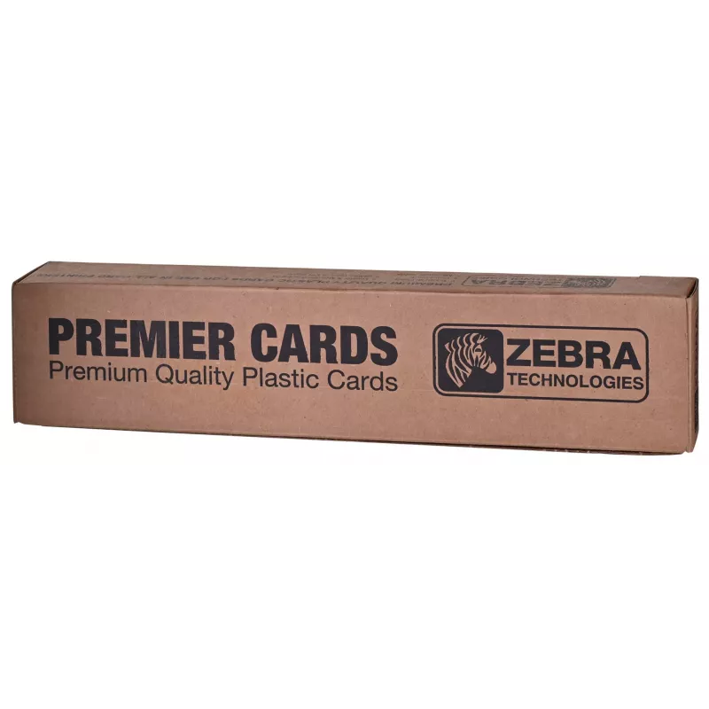 Zebra Premier PVC-kortit, 30 mil (5 pakkausta x 100)