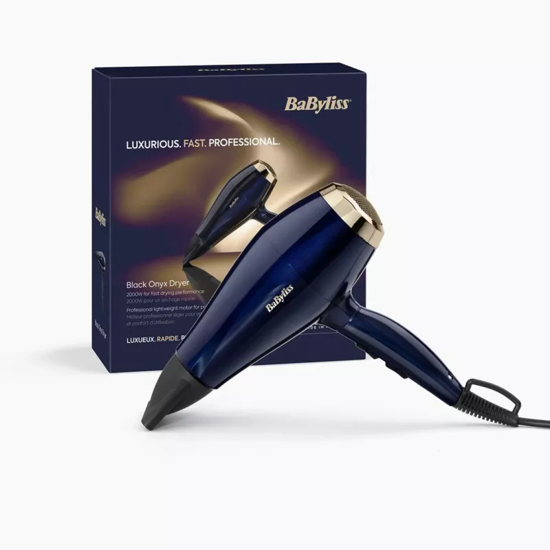 Hiustenkuivaaja BaByliss 5911E 2000 W musta kulta