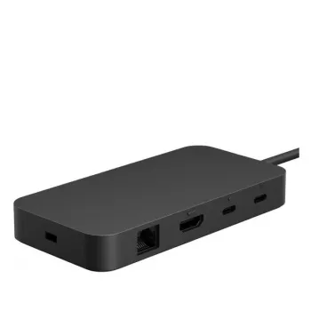 Microsoft Surface USB4 -telakka johdollinen musta USB4-liitettävyys 1000 Mbit/s