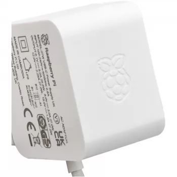 Raspberry Pi SC1152 virtalähde ja jännitemuunnin sisäkäyttöön 27 W valkoinen (SC1152)
