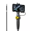 Ulefone uSmart E03 UF-EC03 endoskooppikamera, 1280x720 HD, 180° kaksisuuntaisesti ohjattava anturi, 6 LED-valoa, IP67, 1 m puolijäykkä kaapeli