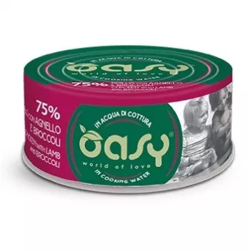 Oasy More Love kanaa lampaalla ja parsakaalilla 70 g