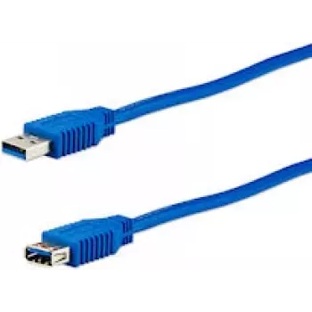 USB-kaapeli e+p CC 318/1 USB 3.2 Gen 1 1,5 m sininen