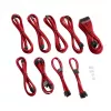 Sisäinen virtakaapeli Cablemod CM-PRTS-FKIT-NKR-R punainen