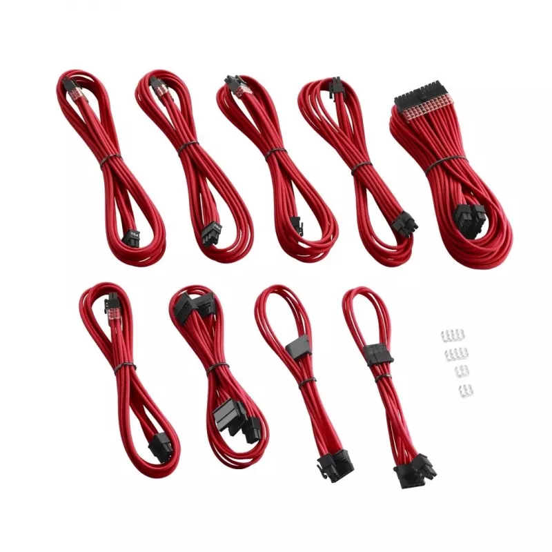 Sisäinen virtakaapeli Cablemod CM-PRTS-FKIT-NKR-R punainen