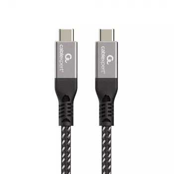 USB-C–USB-C-kaapeli GEMBIRD CCBP-USB4-CMCM240 1,5 m, USB4 Gen 3x2, 40 Gbit/s, 240 W, musta
