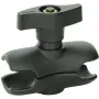 RAM Mounts lyhyt liitosvarsi - n. 129 mm, D-Balls (2,25 inch) -palloille, poly-pussissa (RAM-D-201U-C)