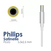 Akyga AK-PD-04 virtalähde Philips Satinelle -epilaattoriin, 4,7 V, 300 mA, 1,41 W, 1,8 m, valkoinen