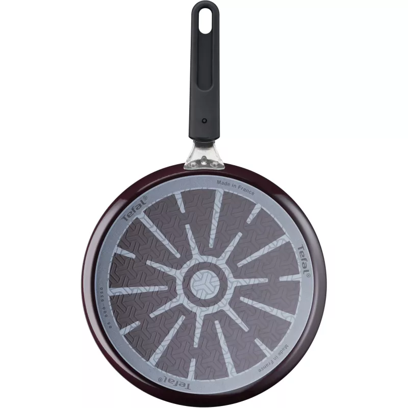 Crepe-pannu Tefal Resist Intense D52210 pyöreä 25 cm musta punainen