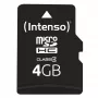 Muistikortti Intenso 4 GB MicroSDHC Class 4 3403450