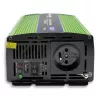 Auto-invertteri Qoltec Monolith 1200 W vihreä 12 V