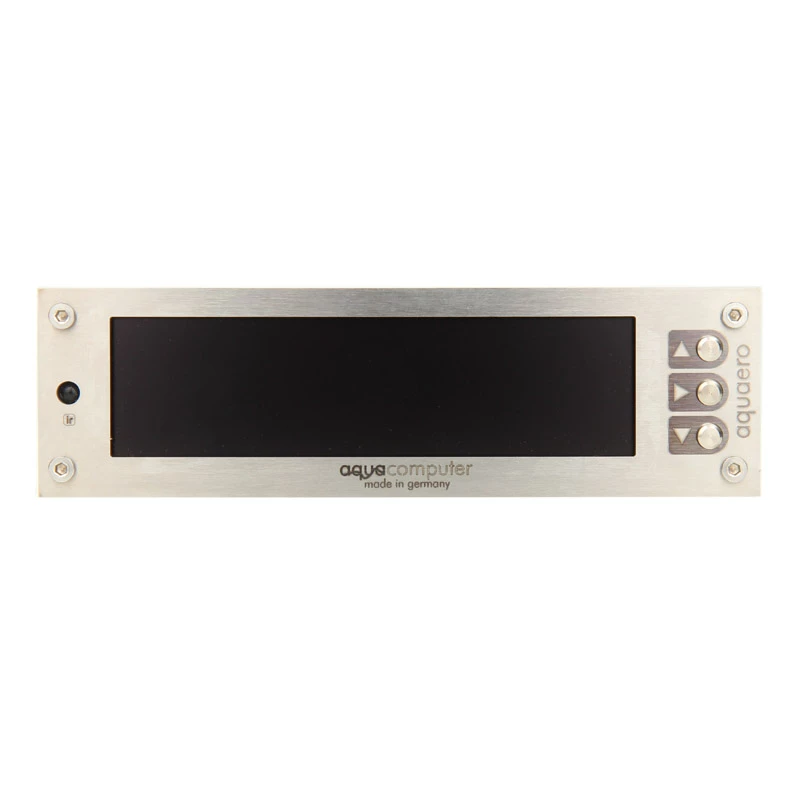 Aqua Computer 53145 tuuletinohjain LCD ruostumaton teräs
