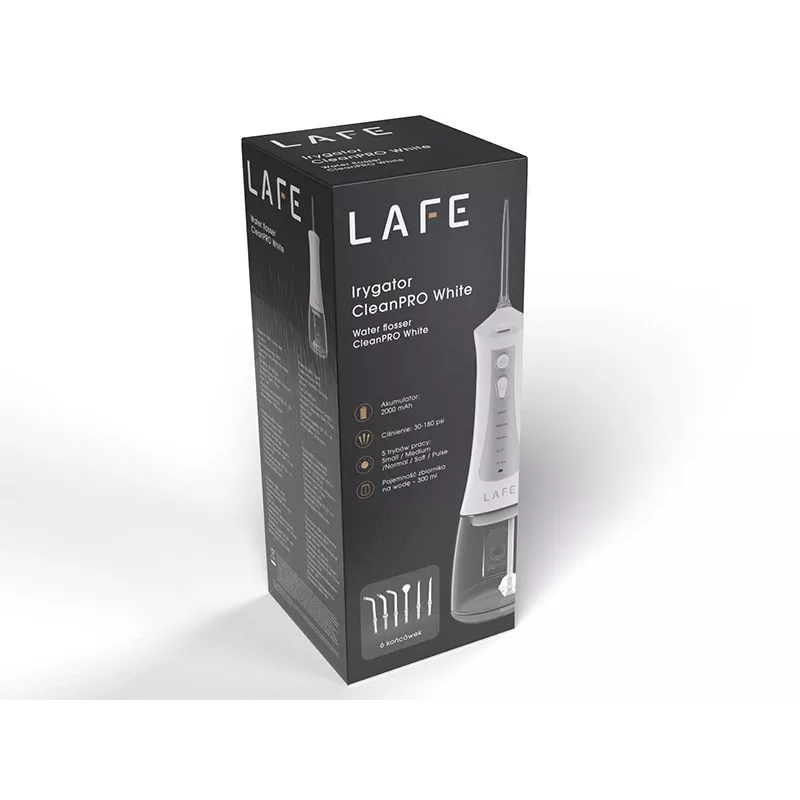Lafe 47481 suihkuhammasharja CLeanPRO valkoinen
