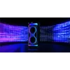 Kannettava kaiutin MANTA SPK0601B100, 100 W, Bluetooth, karaoke, langaton mikrofoni, akku, taajuuskorjain, diskovalot