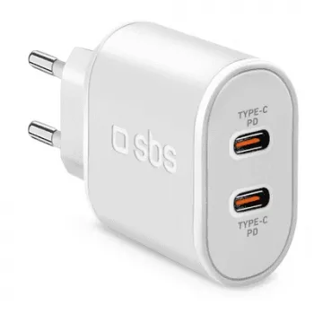 SBS TETRPD20CCW mobiililaitteiden laturi valkoinen sisäkäyttö (TETRPD20CCW)