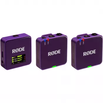 RØDE Wireless GO III Purple – langaton mikrofonijärjestelmä (violetti)