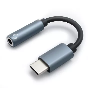 Sovitin USB-C - 3,5mm liitäntä 10cm