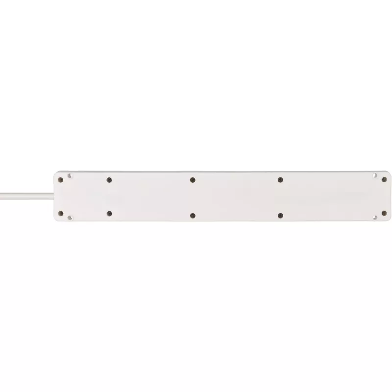 Brennenstuhl Bremounta jatkojohto, 5 pistorasiaa + 2x USB-C, 3 m, valkoinen